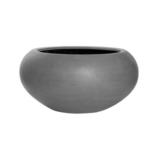 Pottery Pots Natural Cora ronde plantenbak grijs